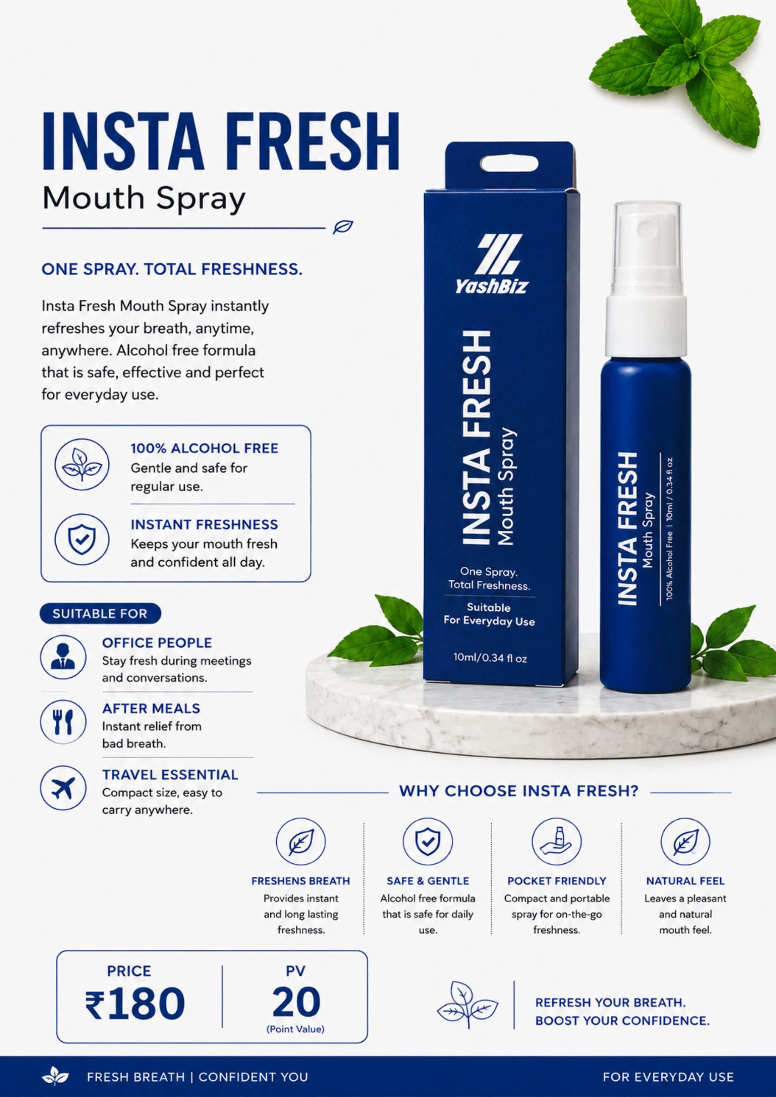 Insta Fresh Mouth Spray - Image 2