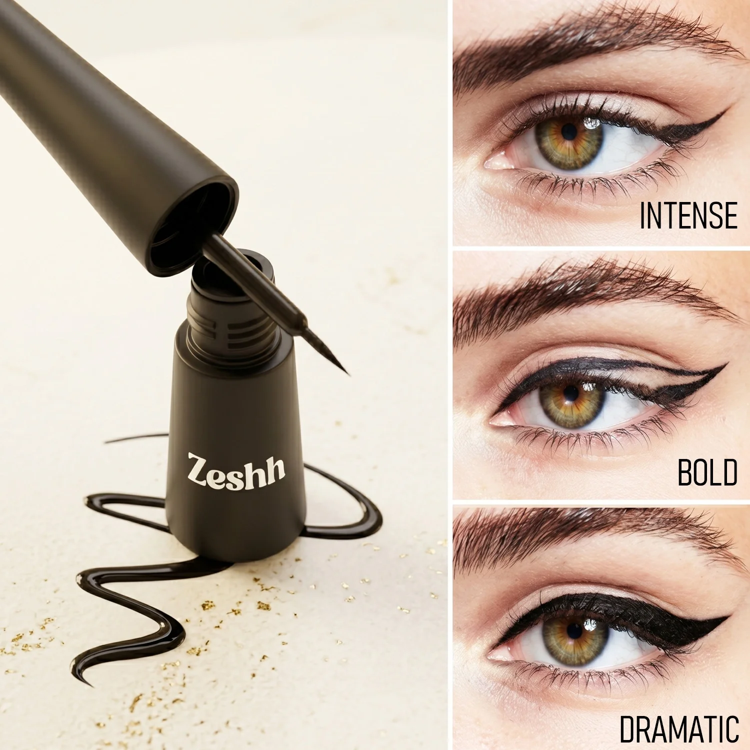 Zeshh Black Liquid Eyeliner - Image 3