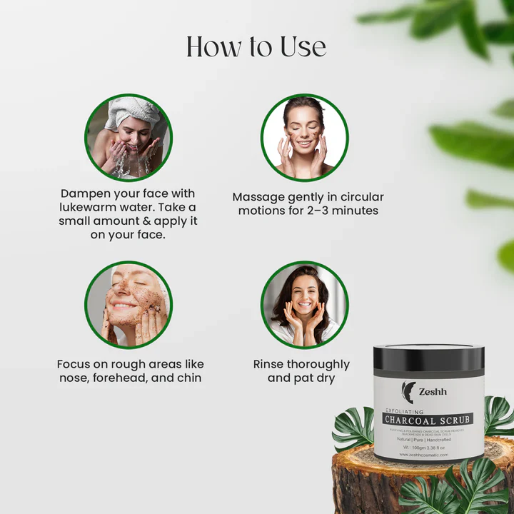 Zeshh Charcoal Scrub - Image 3